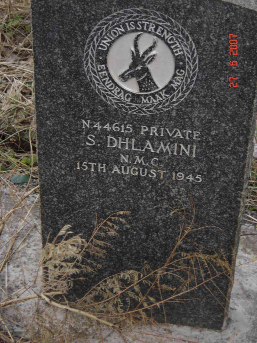 DHLAMINI S. -1945