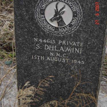 DHLAMINI S. -1945
