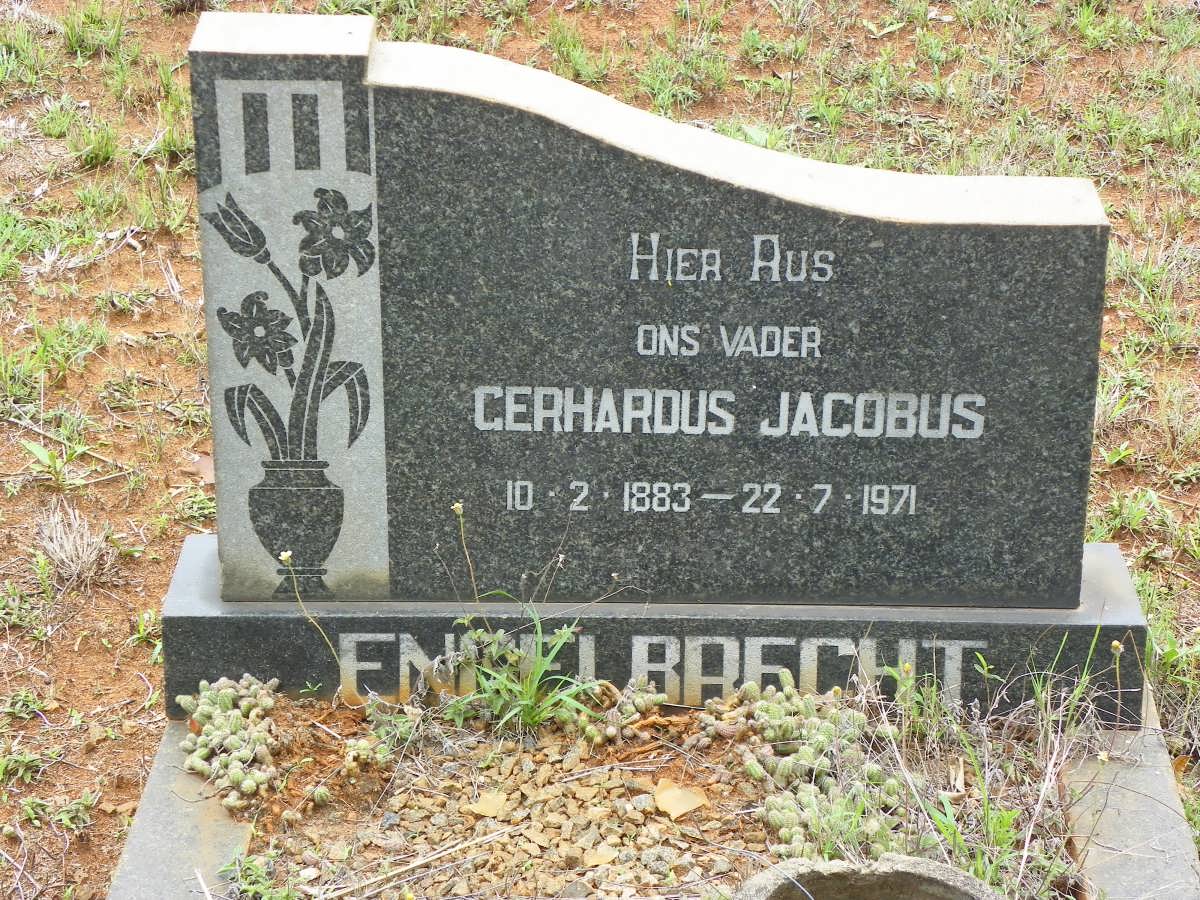 ENGELBRECHT Gerhardus Jacobus 1883-1971