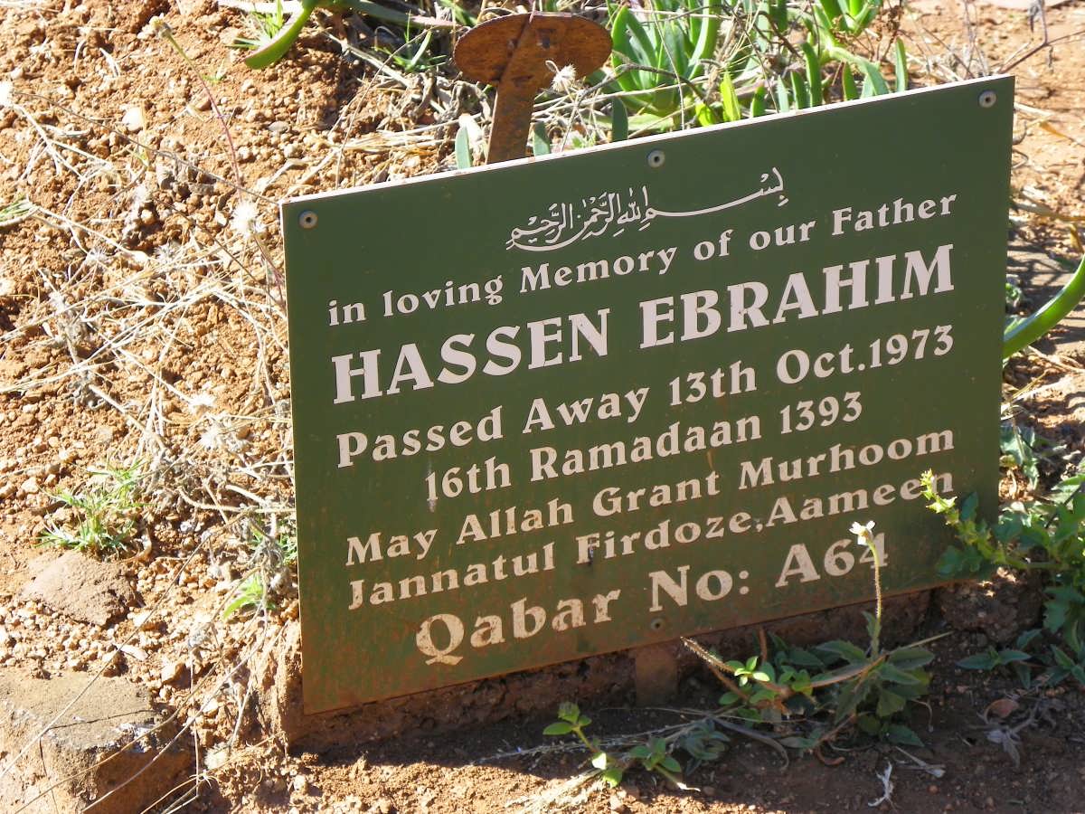 EBRAHIM Hassen -1973