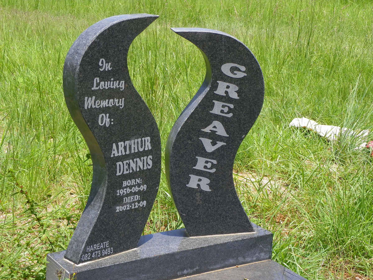 GREAVER Arthur Dennis 1956-2002