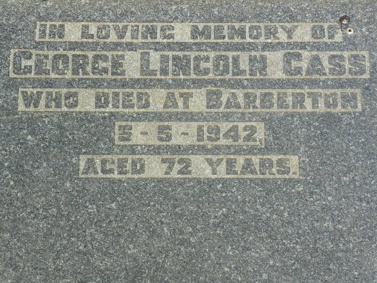 GASS George Lincoln -1942