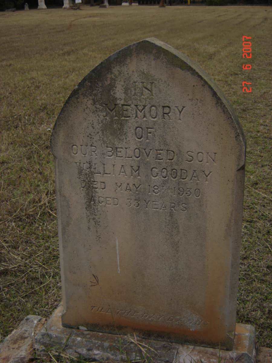 GOODAY William  -1930