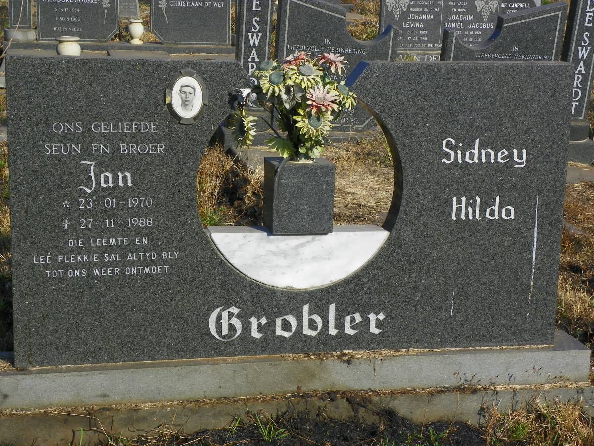 GROBLER Jan 1970-1988