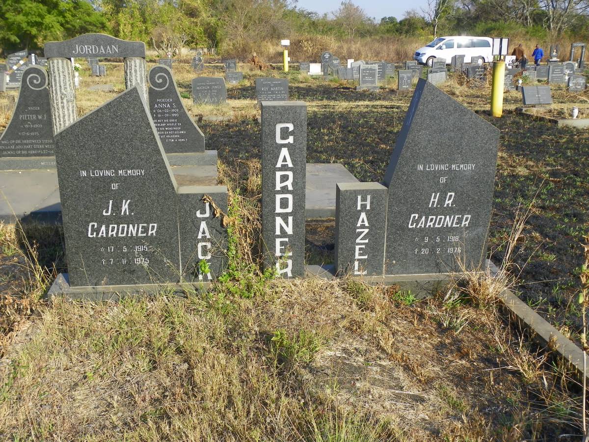 GARDNER J.K. 1915-1975 &amp; H.R. 1918-1976