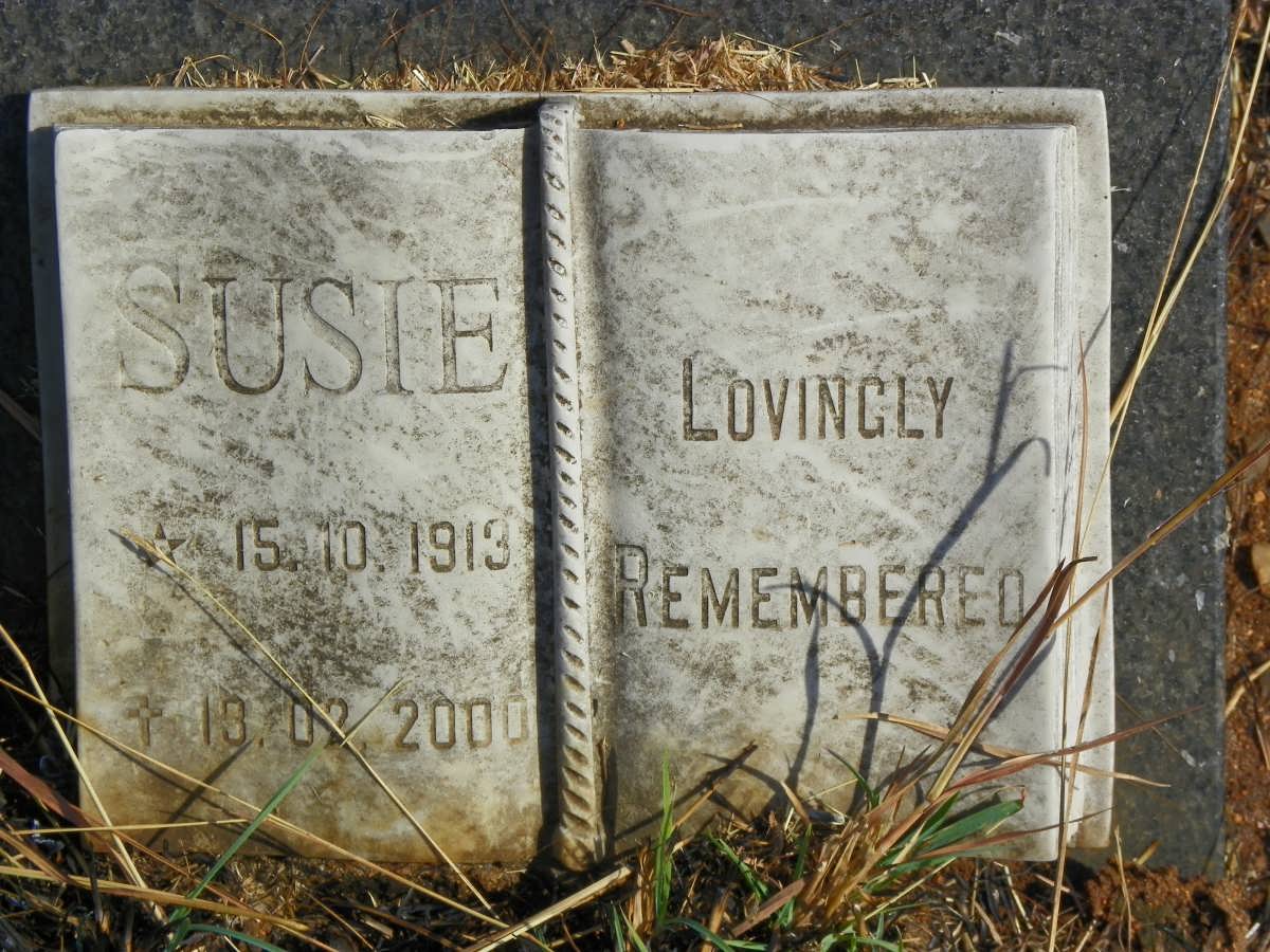 GENIS Susie 1913-2000