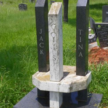GOUWS Jack 192?-1999 & Tina 1933-1992