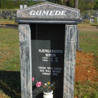 GUMEDE Njengabantu Simon 1947-2005