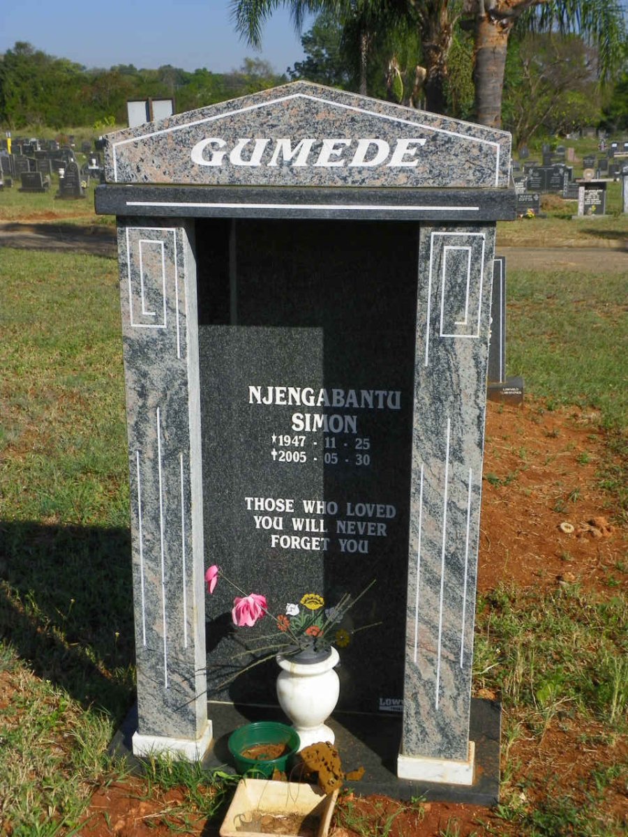 GUMEDE Njengabantu Simon 1947-2005