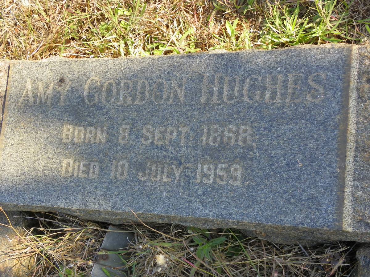 HUGHES Amy Gordon 1868-1959
