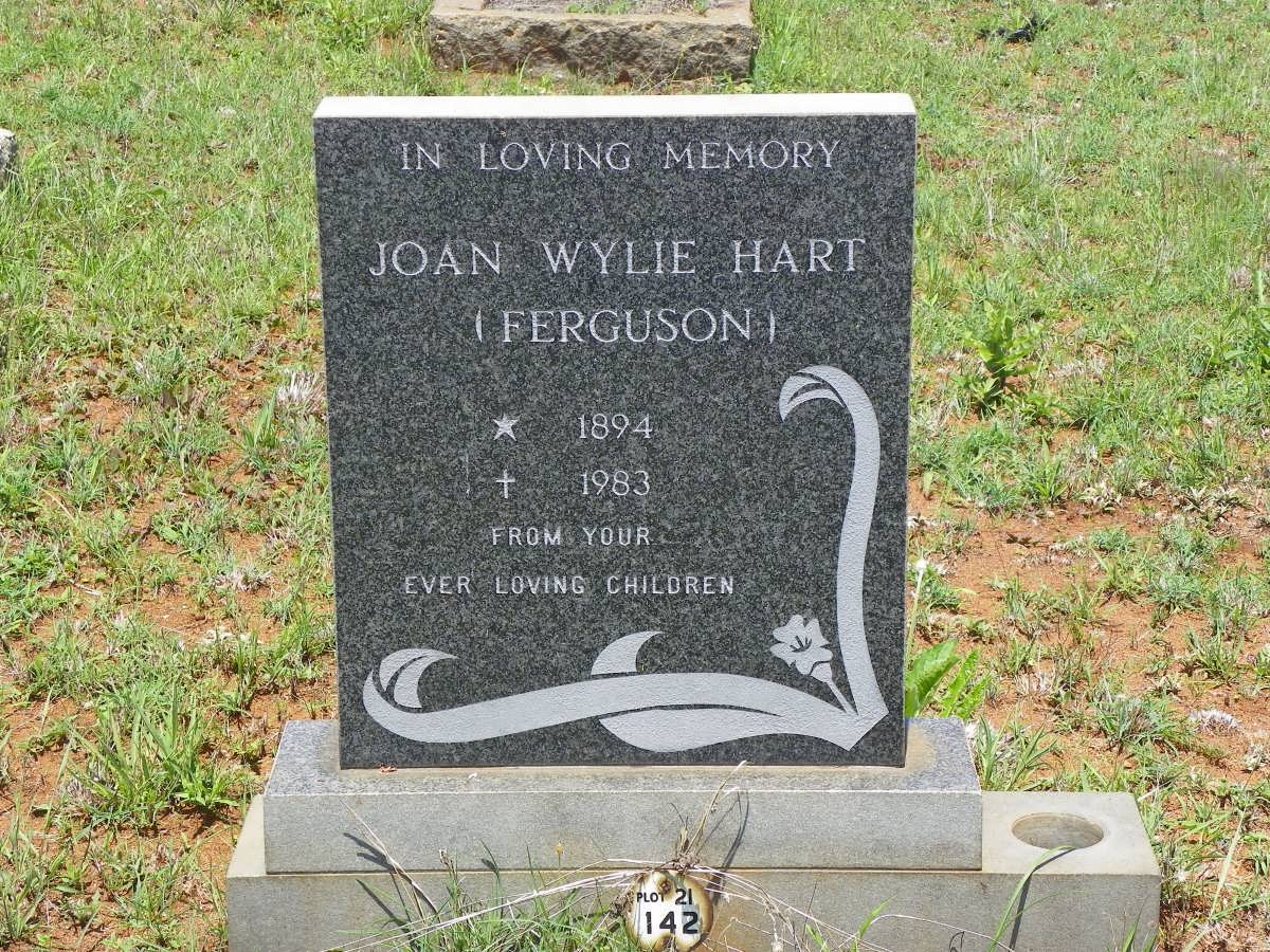 HART Joan Wylie nee FERGUSON 1894-1983