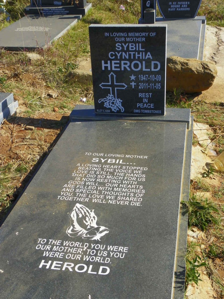 HEROLD Sybil Cynthia 1947-2011