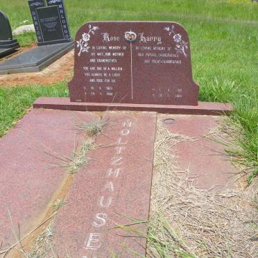 HOLTZHAUSEN Harry 1918-2003 & Rosa 1923-1995