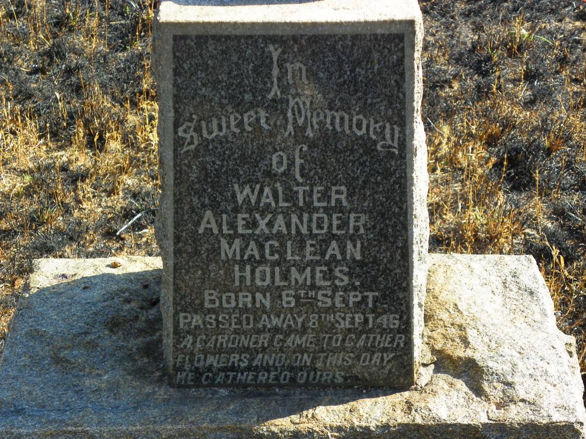 HOLMES Walter Alexander Maclean 1946-1946 _2