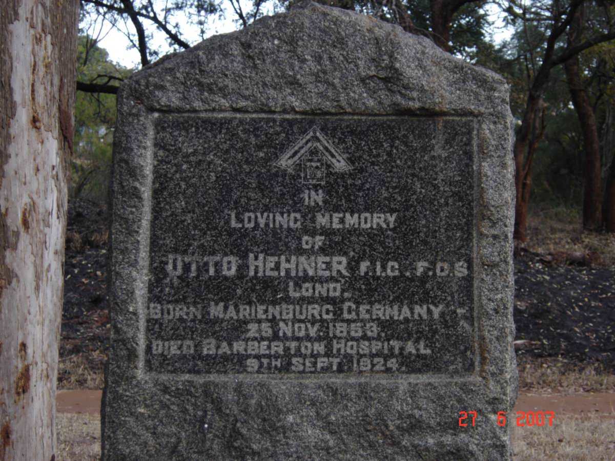 HEHNER Otto 1853-1924