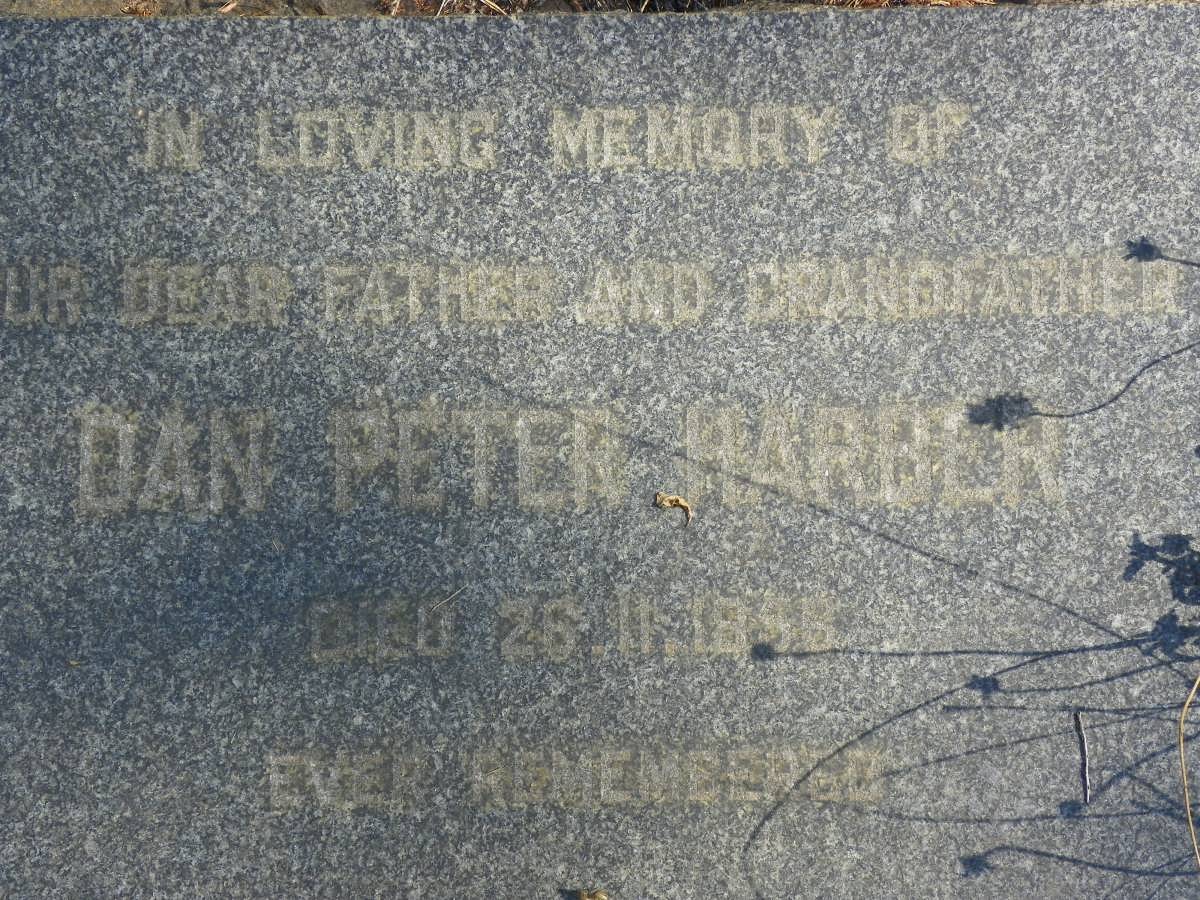 HARBER Dan Peter -1956