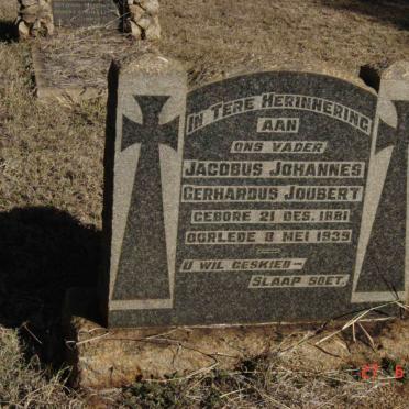 JOUBERT Jacobus Johannes Gerhardus 1881-1939