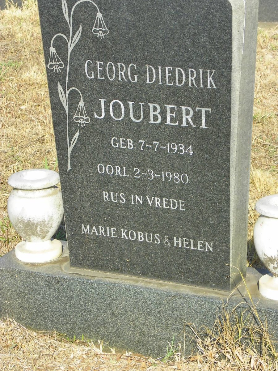 JOUBERT Georg Diedrik 1934-1980