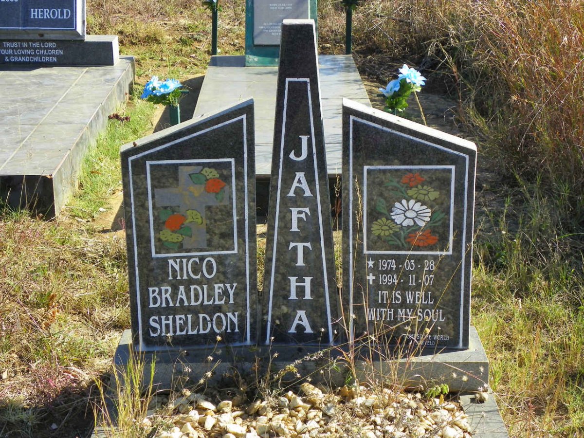 JAFTHA Nico Bradley Sheldon 1974-1994