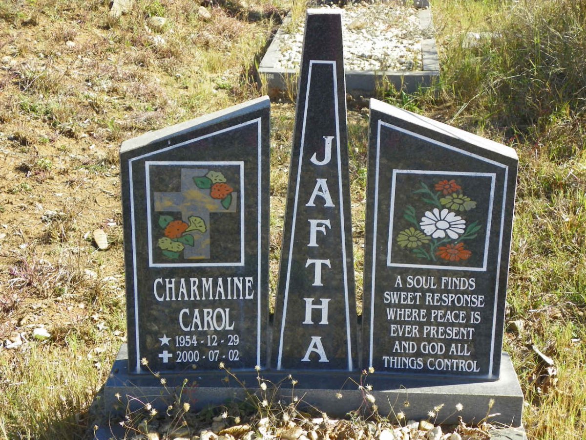 JAFTHA Charmaine Carol 1954-2000