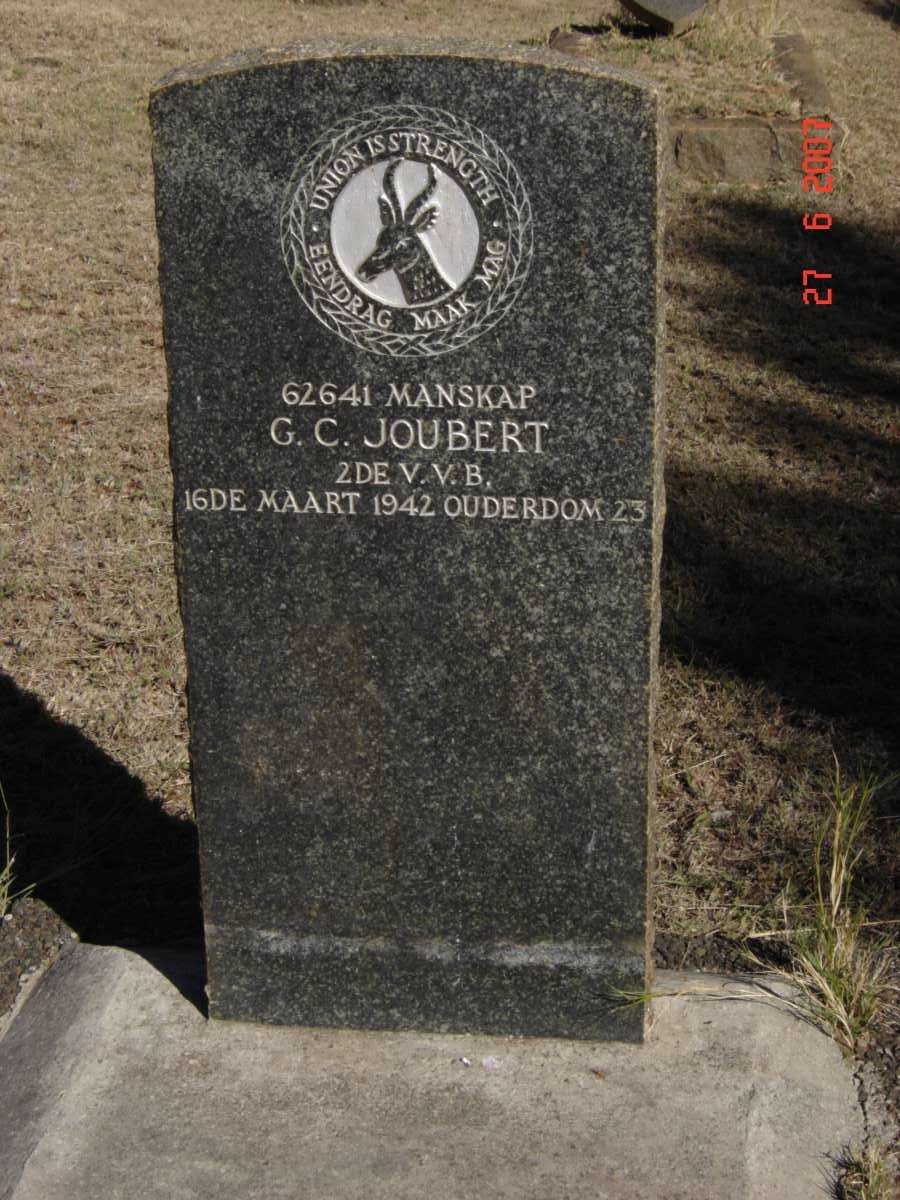 JOUBERT G.C. -1942