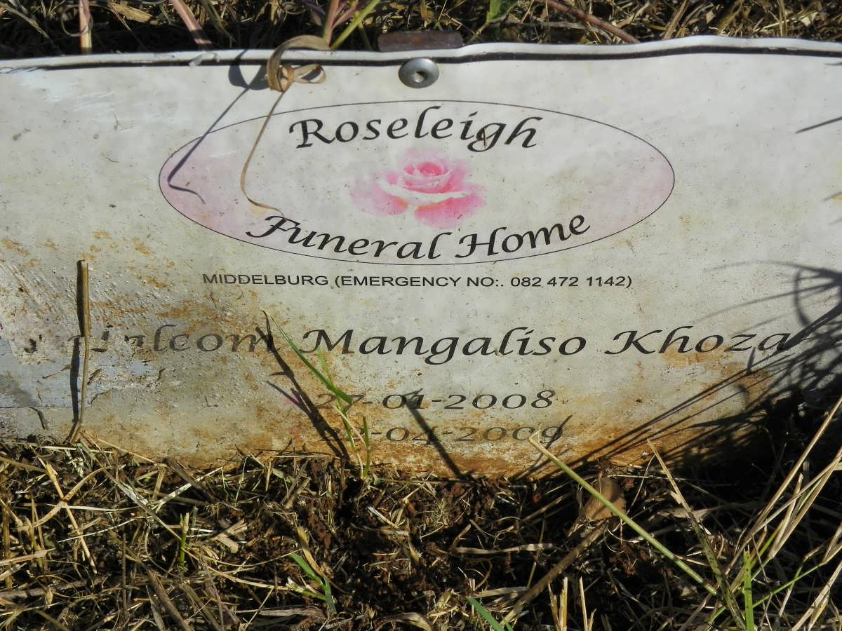 KHOZA ?lcom Mangaliso 2008-2009