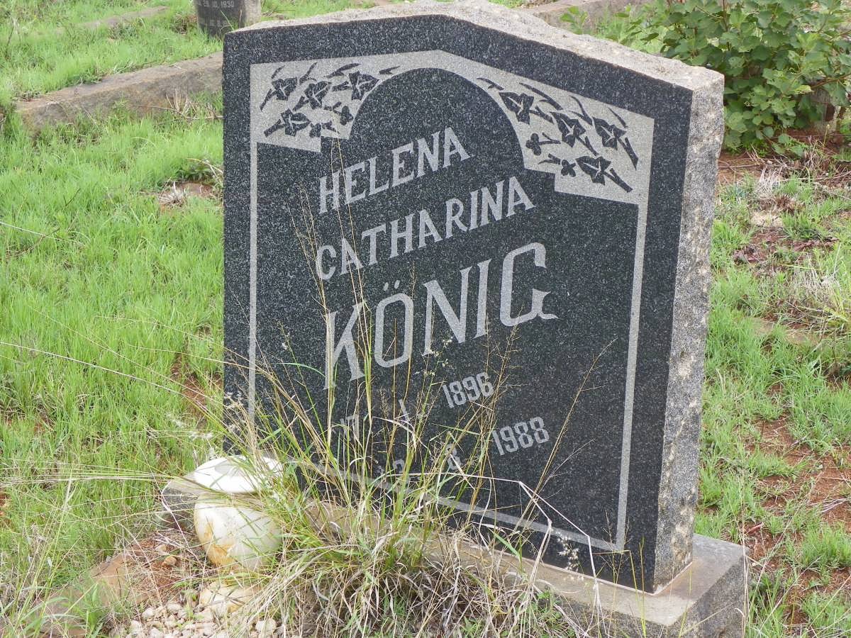 KÖNIG Helena Catharina 1896-1988