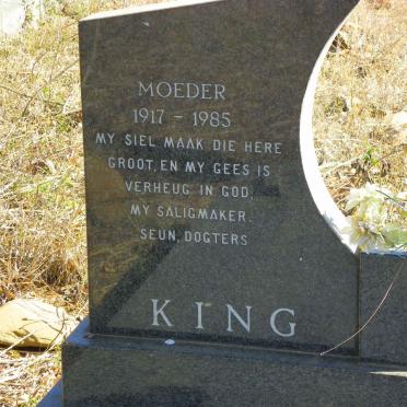 KING ? 1917-1985