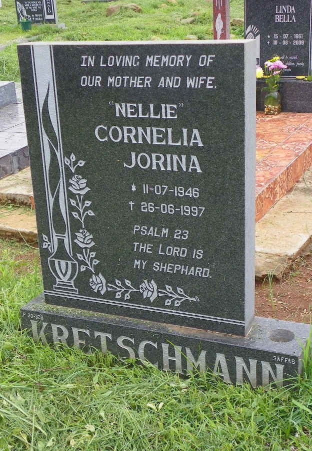KRETSCHMANN Cornelia Jorina 1946-1997