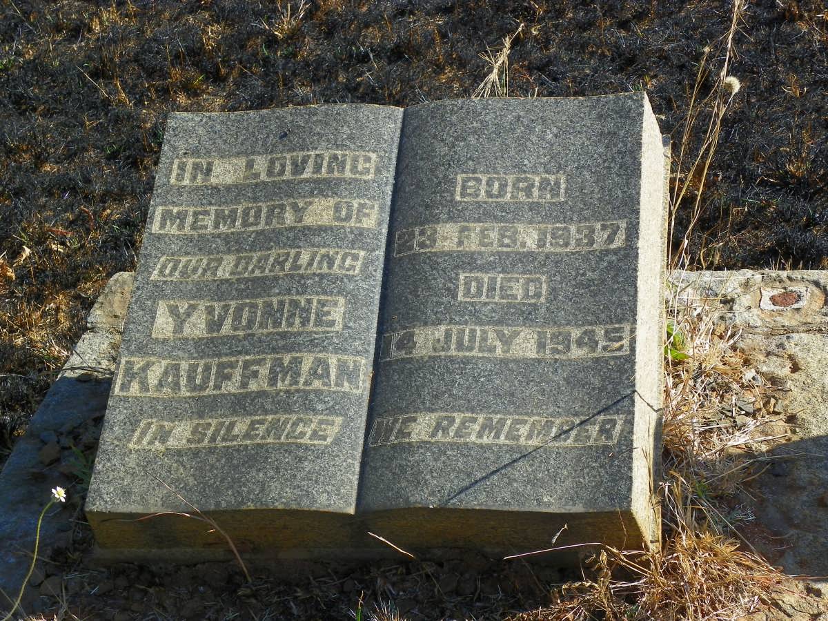 KAUFFMAN Yvonne 1937-1945
