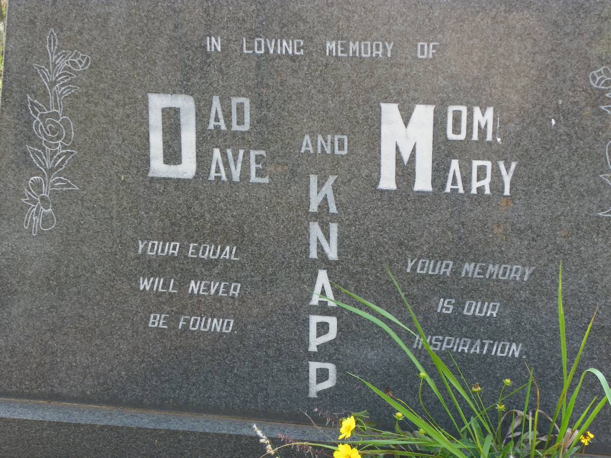 KNAPP Dave &amp; Mary