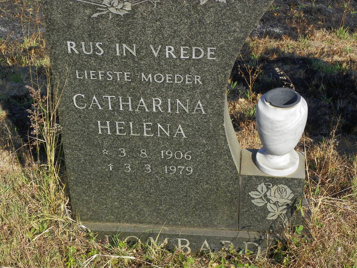 LOMBARD Catharina Helena 1906-1979