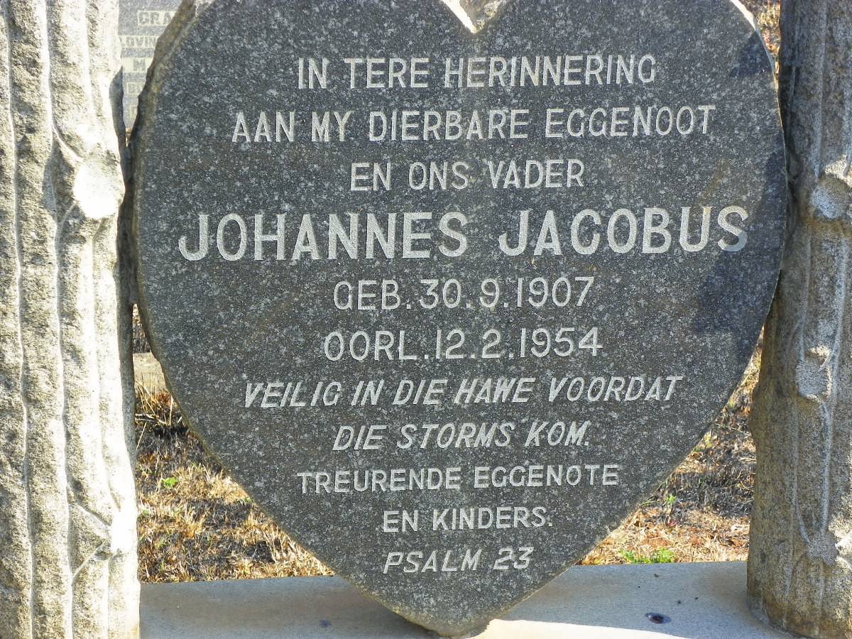 LANGE Johannes Jacobus, de 1907-1954