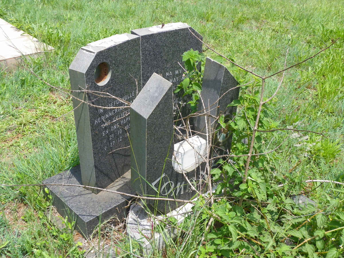 LOMBARD Thinus 1958-1990