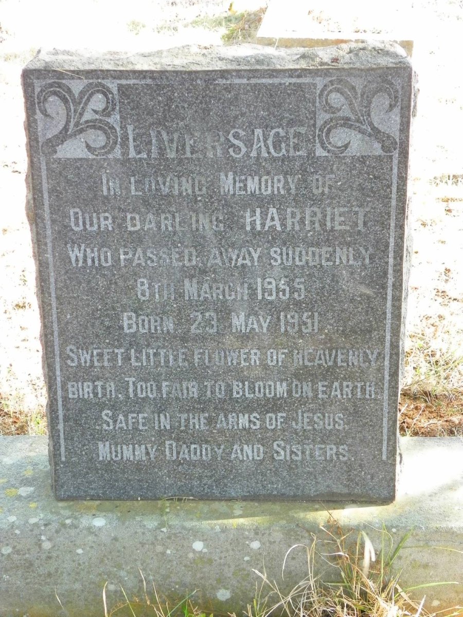 LIVERSAGE Harriet 1951-1955