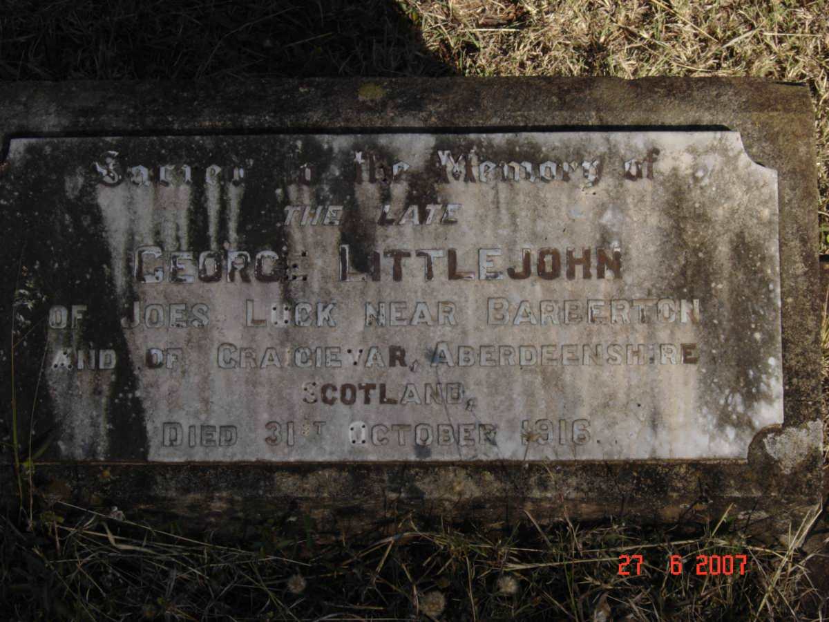 LITTLEJOHN George -1916