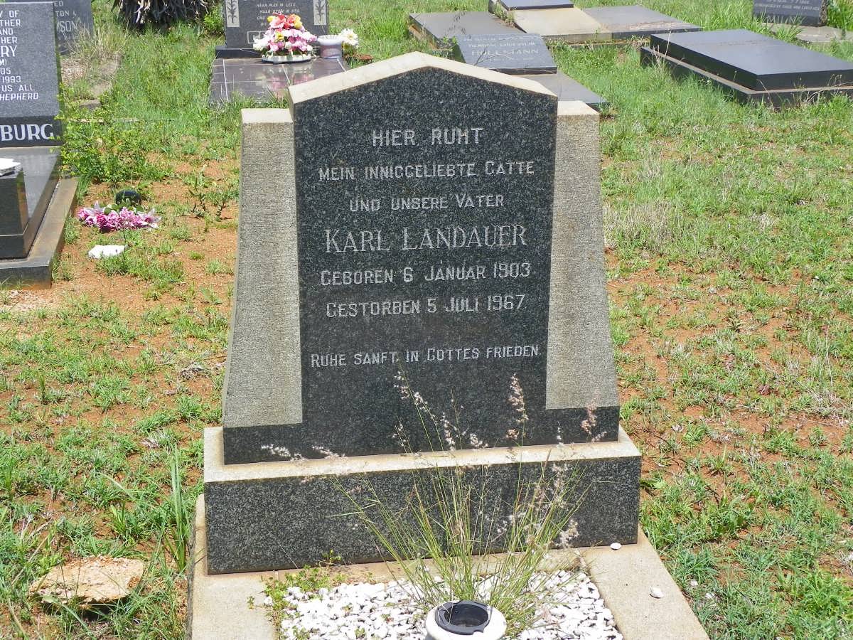 LANDAUER Karl 1903-1967