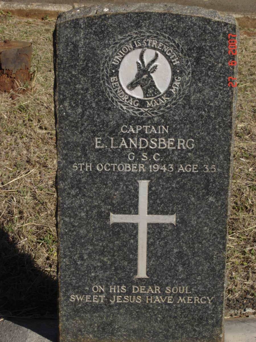 LANDSBERG E. -1943