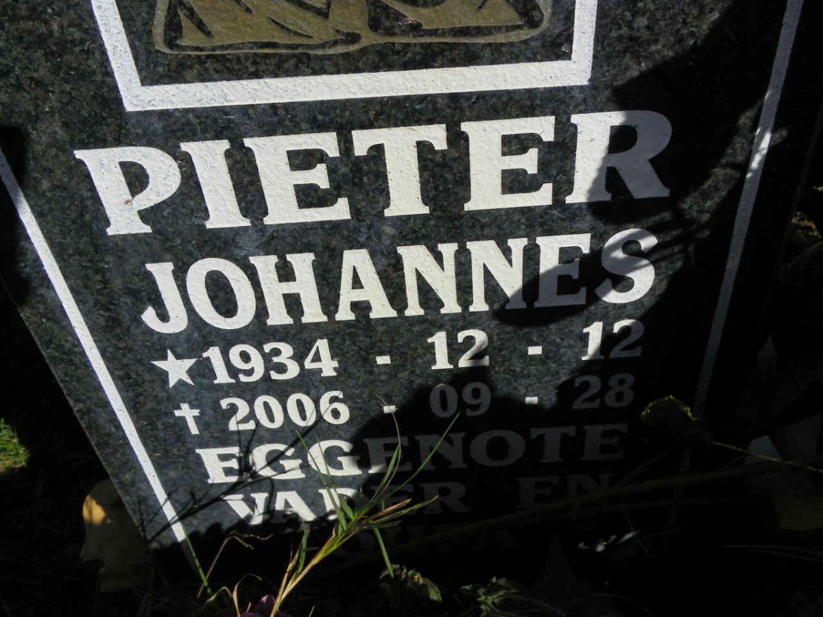 LOUW Pieter Johannes 1934-2006 &amp; Hendrieka Fransiena 1941-