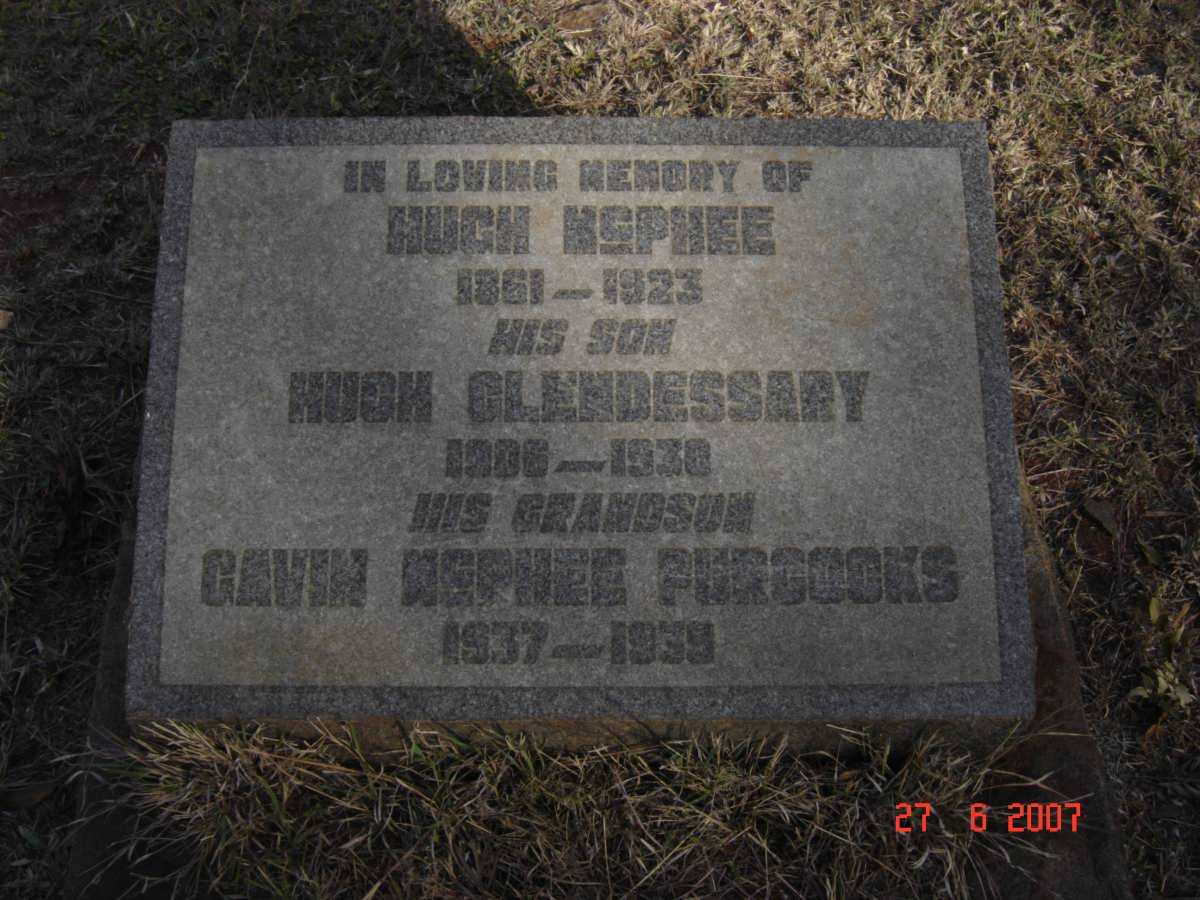 McPHEE Hugh 1861-1923 :: GLENDESSARY Hugh 1906-1938 :: PURCOCKS Gavin McPhee 1937-1939