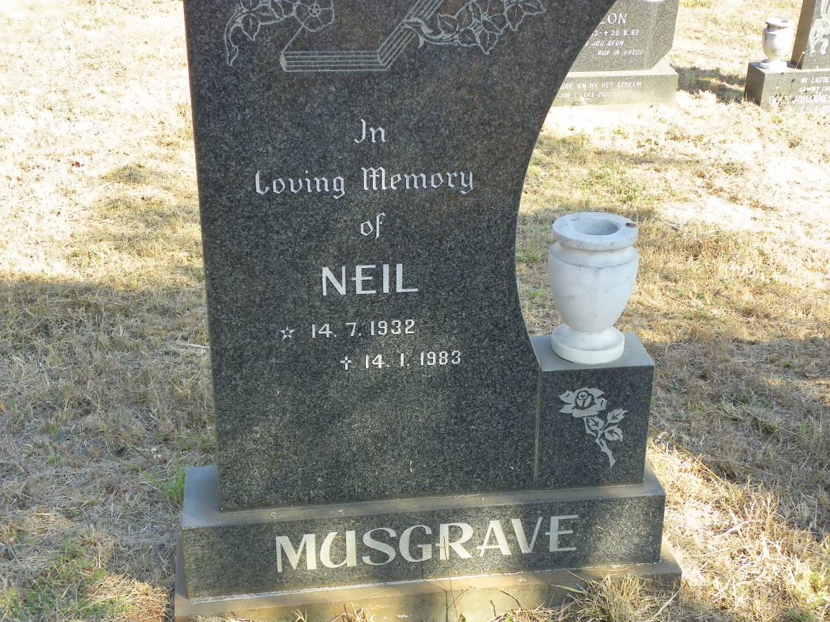 MUSGRAVE Neil 1932-1983