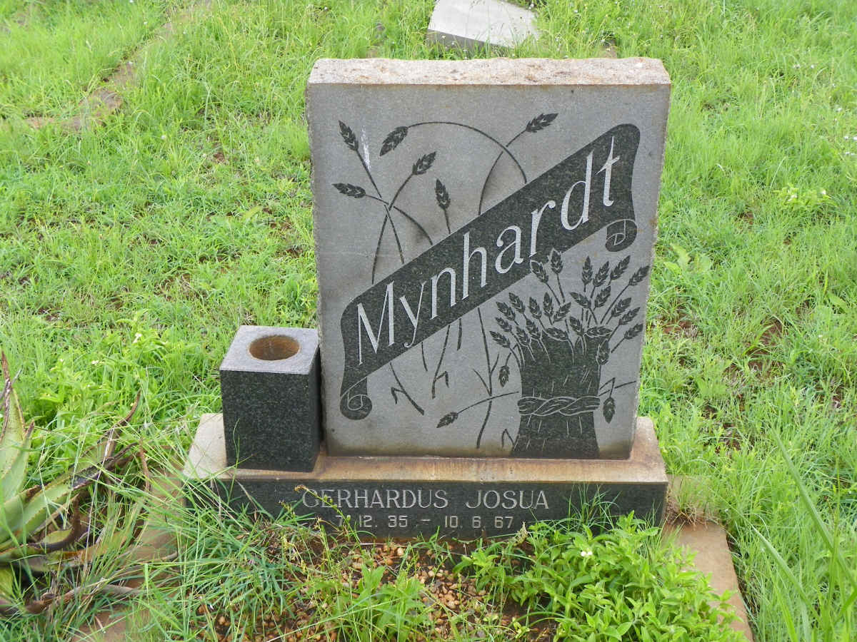 MYNHARDT Gerhardus Josua 1935-1967