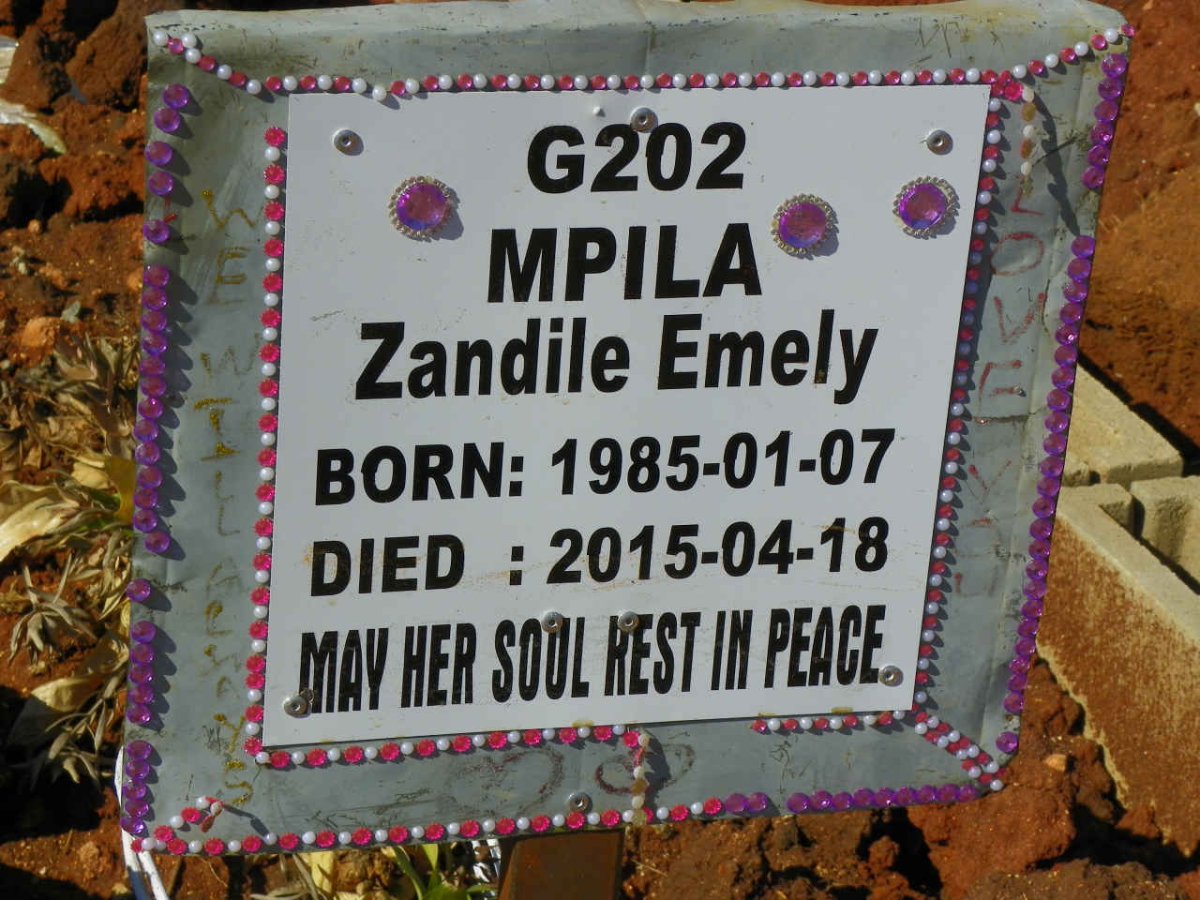 MPILA Zandile Emely 1985-2015