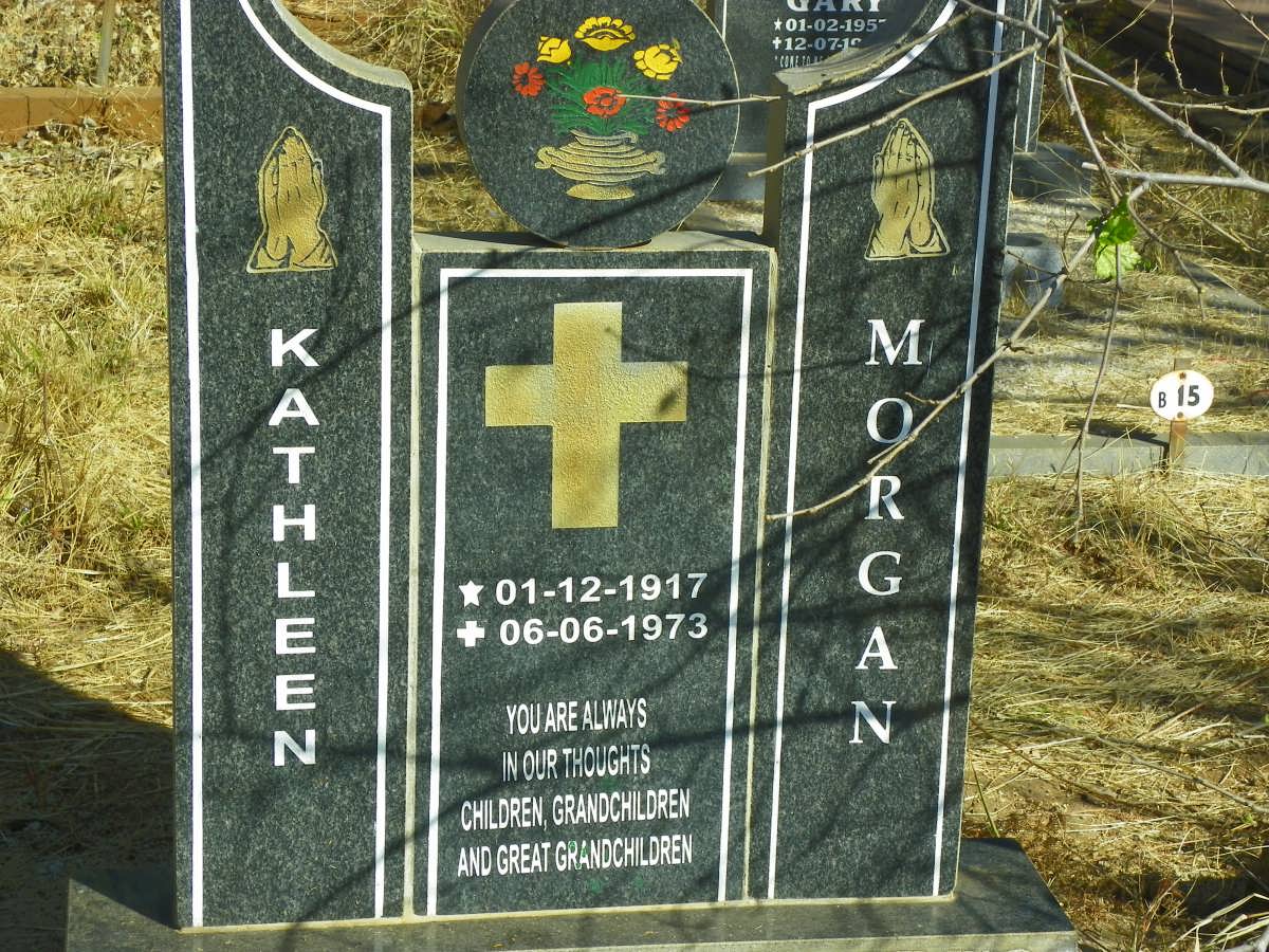 MORGAN Kathleen 1917-1973