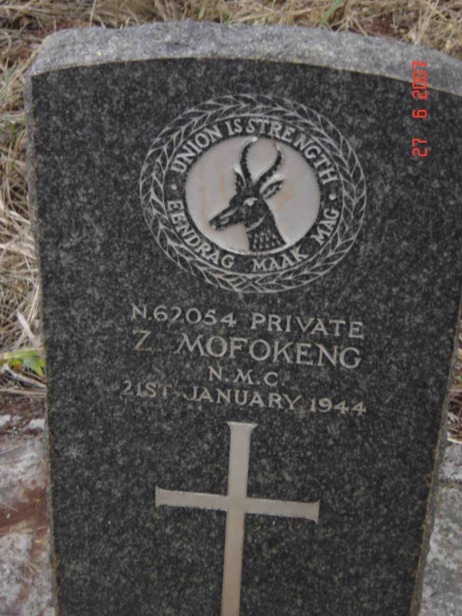 MOFOKENG Z. -1944