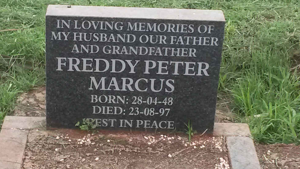 MARCUS Freddy Peter 1948-1997
