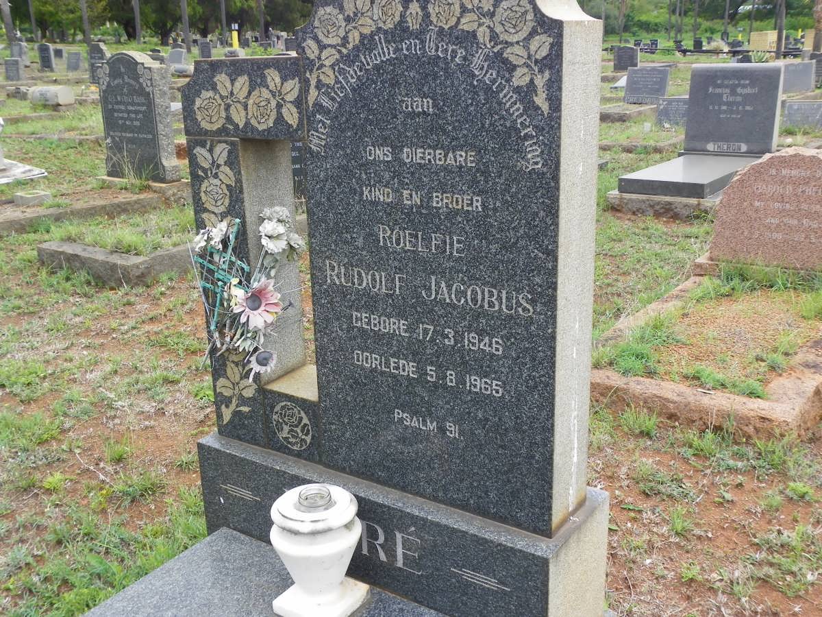 MARE Rudolf Jacobus 1946-1965