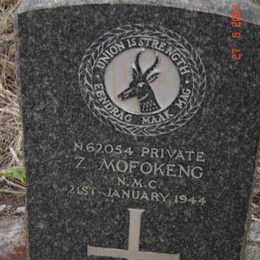 MOFOKENG Z. -1944