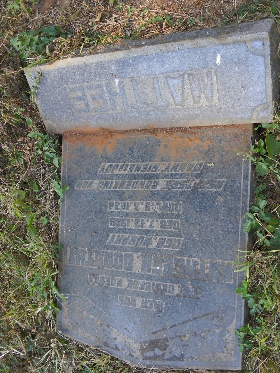 MATTHEE Kathleen Dorothy nee MURPHY 1906-1934