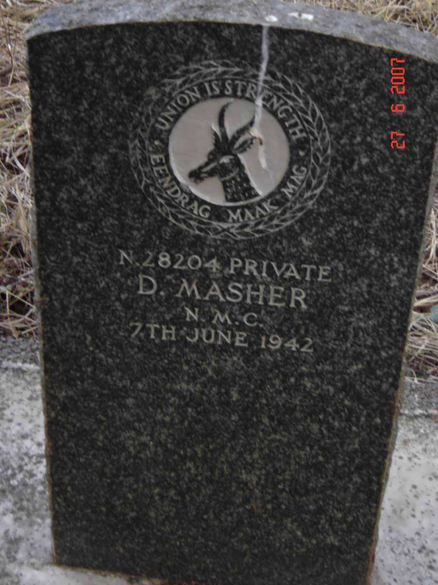 MASHER D. -1942